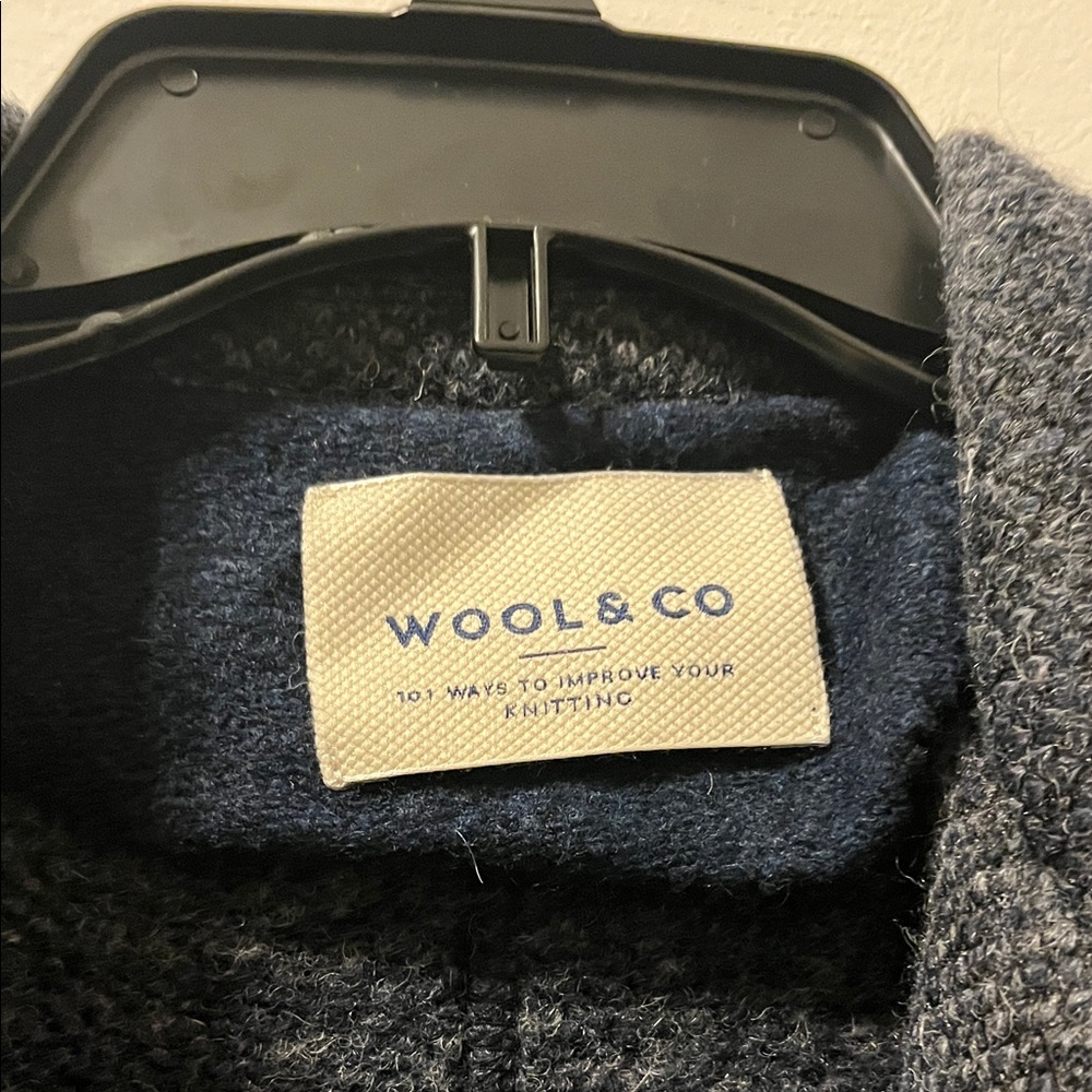 EC Wool & Co Men's Gray Blazer Size M - Picture 4 of 6